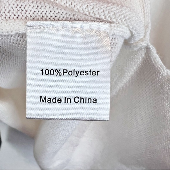 TUCKERNUCK White Clayton Long Sleeve Knit Polo Size XL/XXL Spread Collar NWT - Picture 10 of 13